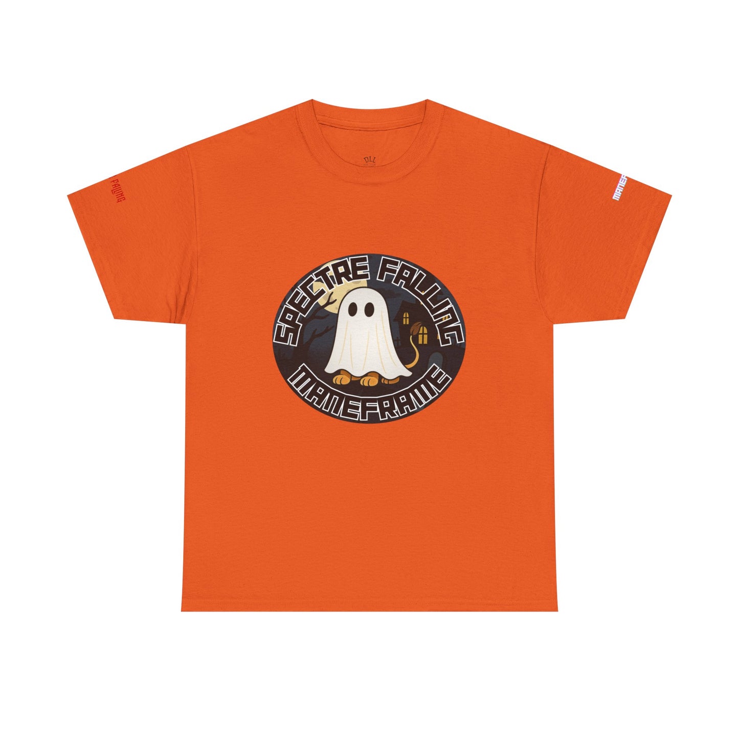 Halloween Ghost Graphic Tee, Unisex T-Shirt for Halloween Parties, Spooky Vibes, Gift for Teens and Ghost Lovers, Casual Wear