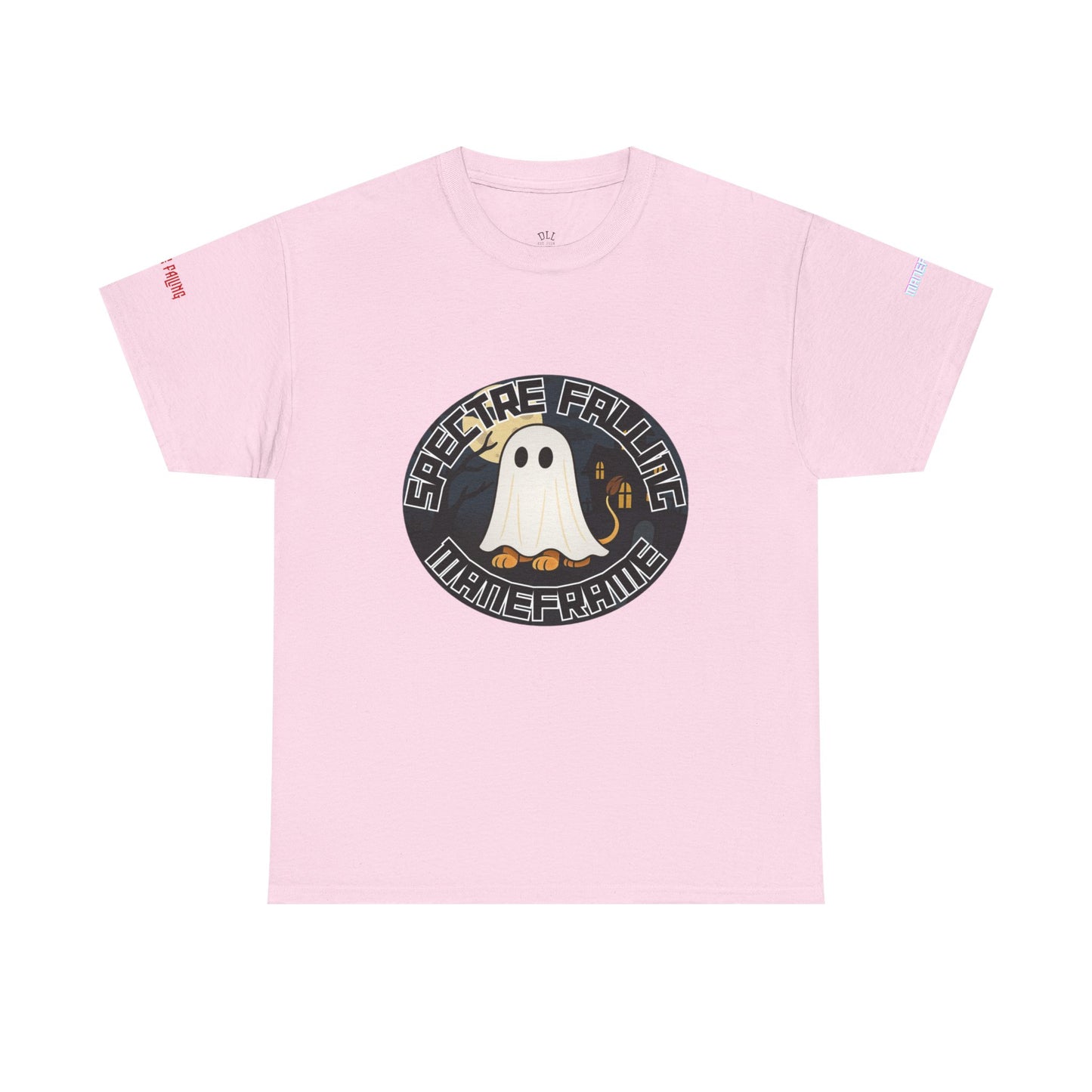 Halloween Ghost Graphic Tee, Unisex T-Shirt for Halloween Parties, Spooky Vibes, Gift for Teens and Ghost Lovers, Casual Wear